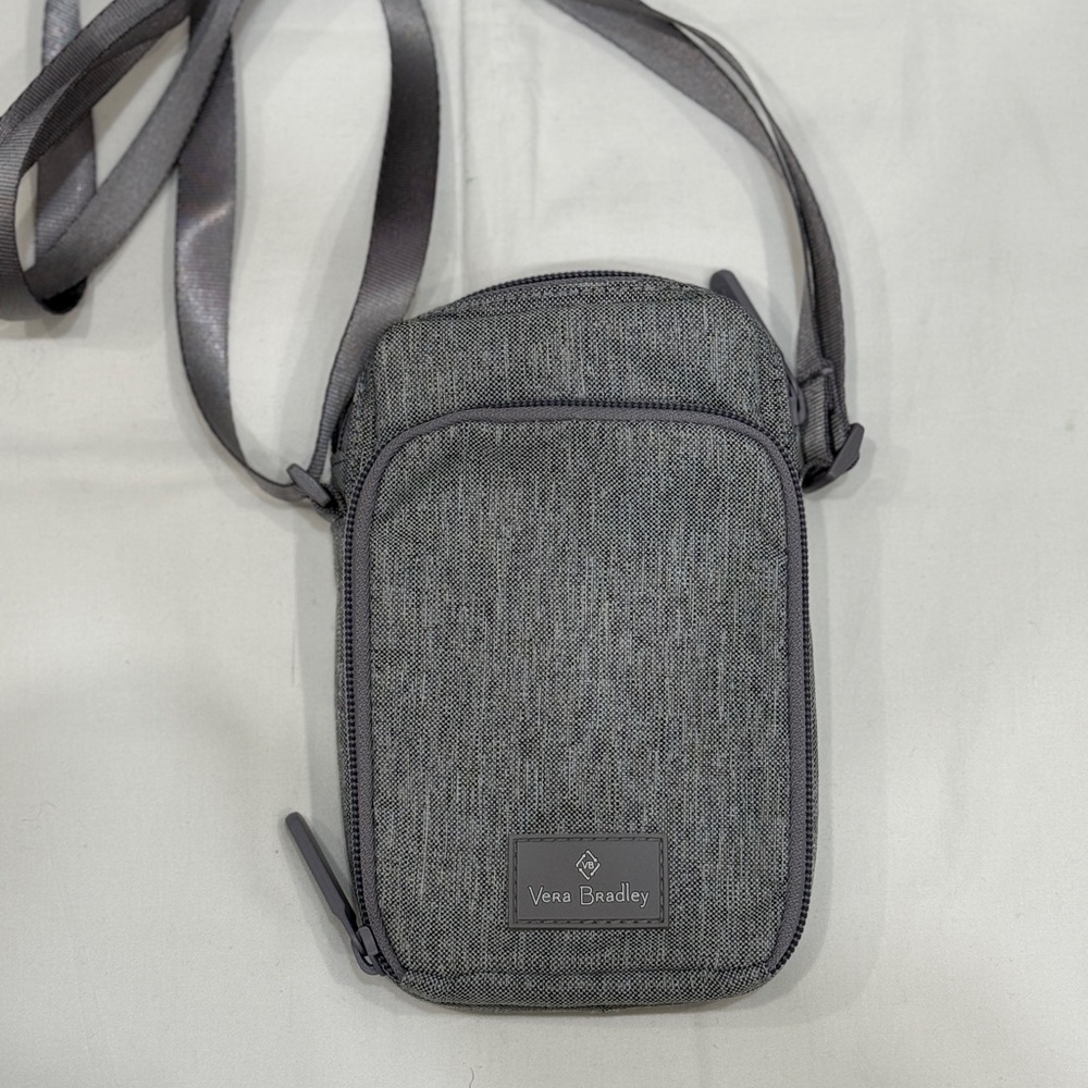 Vera Bradley Gray Crossbody Bag